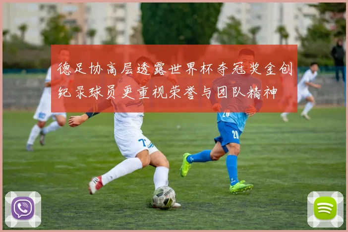 德足协高层透露世界杯夺冠奖金创纪录球员更重视荣誉与团队精神
